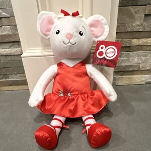 Kohl's Cares Angelina Ballerina Mouse Plush Red Dress NWT